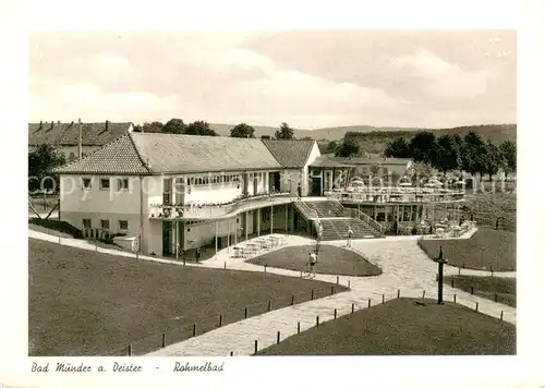 AK / Ansichtskarte Bad_Muender Rohmelbad Bad_Muender
