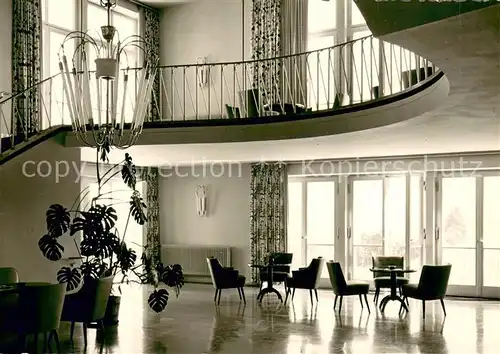 AK / Ansichtskarte Groenenbach_Bad Hotel Foyer Groenenbach_Bad