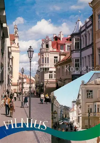 AK / Ansichtskarte Vilnius Pilies Sv Jono str Vilnius