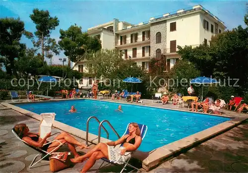 AK / Ansichtskarte Sant_Agata_sui_due_Golfi Albergo Due Golfi Pool Sant_Agata_sui_due_Golfi