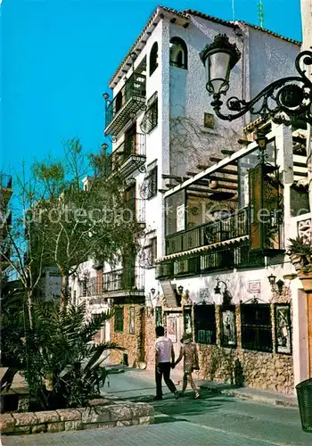 AK / Ansichtskarte Benidorm_ES Calle tipica 