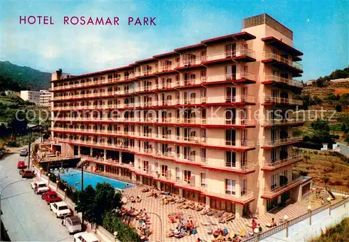 AK / Ansichtskarte Lloret_de_Mar Hotel Rosamar Park Lloret_de_Mar