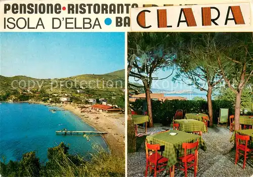 AK / Ansichtskarte Bagnaia_di_Portoferraio Panorama Pensione Ristorante Clara 