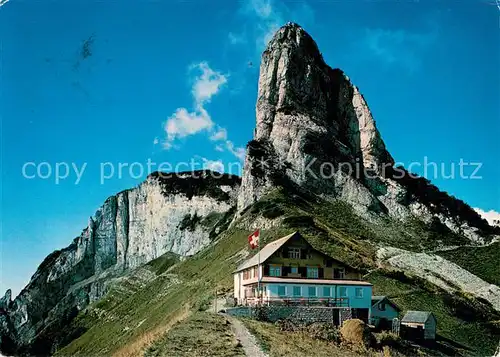 AK / Ansichtskarte Stauberenchanzlen_1850m_AI Berggasthaus Stauberen 