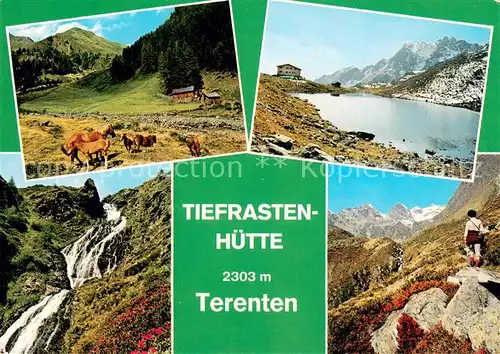 AK / Ansichtskarte Terenten_Vintl_Suedtirol AVS Schutzhuette im Tiefrastener Wandergebiet Terenten_Vintl_Suedtirol