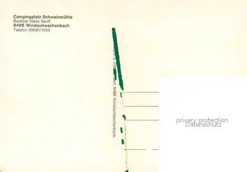 AK / Ansichtskarte Windischeschenbach Campingplatz Schweinmuehle Teilansichten Windischeschenbach
