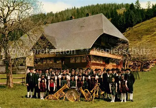 AK / Ansichtskarte Menzenschwand Trachtengruppe Menzenschwand