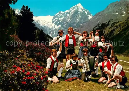 AK / Ansichtskarte Gries_Sellrain Trachtenverein Edelweiss Gries Sellrain