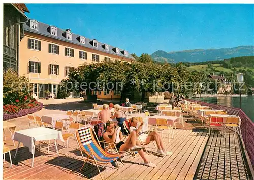 AK / Ansichtskarte Millstatt_Millstaettersee Die Forelle Hotel am See mit dependance Gabriele Millstatt_Millstaettersee