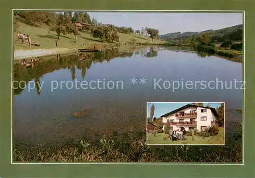 AK / Ansichtskarte Raab Gesundheitsfarm Hierzer Hof Panorama Raab