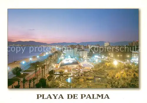 AK / Ansichtskarte Playa_de_Palma_Mallorca Panorama Playa_de_Palma_Mallorca