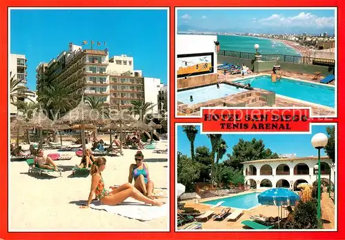 AK / Ansichtskarte Miramar Hotel San Diego Strand Pool Miramar