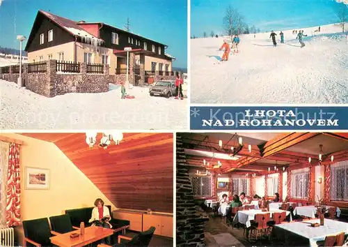 AK / Ansichtskarte Potraviny_CZ Rekreacni stredisko Zimni rekreace Vnitrni vybaveni rekreacniho strediska 