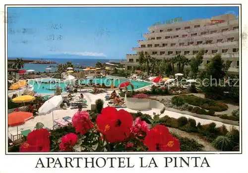 AK / Ansichtskarte Playa_de_las_Americas Aparthotel La Pinta Pool Playa_de_las_Americas