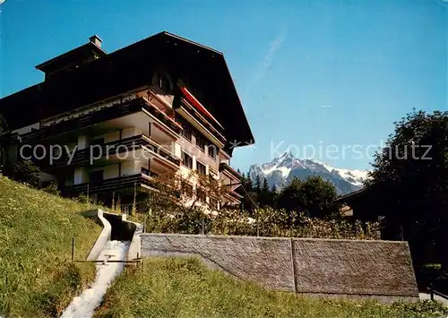 AK / Ansichtskarte Grindelwald Hotel Tea Room von Gunten Tuftbach Grindelwald
