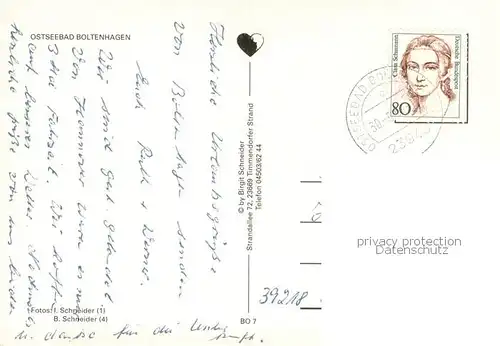 AK / Ansichtskarte Boltenhagen_Ostseebad Teilansichten Boltenhagen_Ostseebad