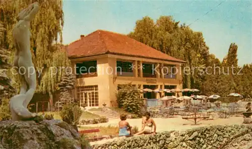 AK / Ansichtskarte Eger__Ungarn_HU Strand 