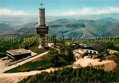 AK / Ansichtskarte Bad_Sachsa_Harz Hotel Berghof Ravensberg Aussichtsturm Bad_Sachsa_Harz