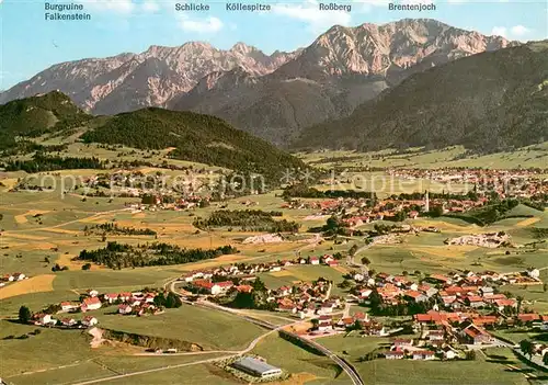 AK / Ansichtskarte Pfronten Hoehenluftkurort mit Allgaeuer Alpen Pfronten