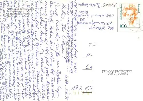 AK / Ansichtskarte Boltenhagen_Ostseebad Mittelpromenade Steilkueste in Redewisch Seebruecke Boltenhagen_Ostseebad