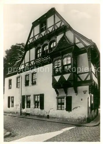 AK / Ansichtskarte Magdeburg aeltestes Haus der Stadt in der Poststrasse Magdeburg