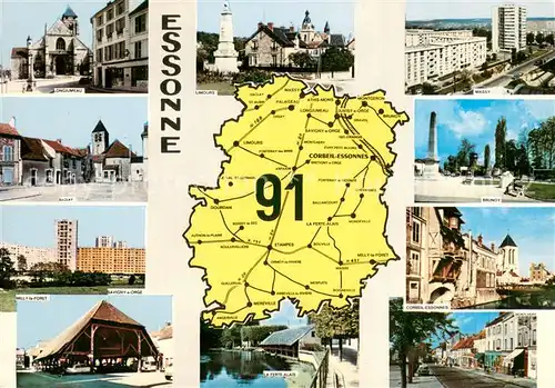 AK / Ansichtskarte Essonnes Corbeil_91 Longjumeau Saclay Milly la Foret La Ferte Alais Limours Massy Brunoy Montlhery 