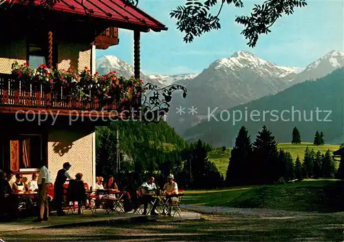 AK / Ansichtskarte Schattwald Weinhaus Pension Alpenrose Rehbach Schattwald