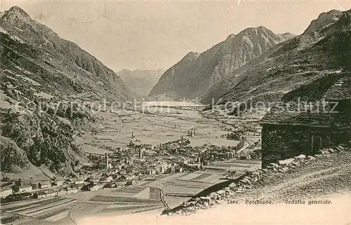 AK / Ansichtskarte Poschiavo_GR Veduta generale 