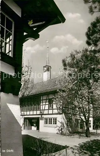 AK / Ansichtskarte Zuerich_ZH Schweizer Landesausstellung 1939 Im Doerfli Zuerich_ZH