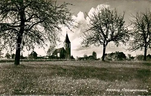 AK / Ansichtskarte Kilchberg__ZH Panorama Kirche 
