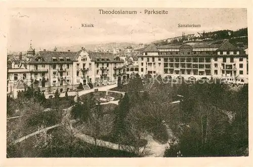 AK / Ansichtskarte Zuerich_ZH Theodosianum Privatspital Klinik Sanatorium Zuerich_ZH