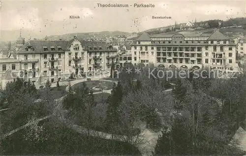 AK / Ansichtskarte Zuerich_ZH Theodosianum Privatspital Klinik Sanatorium Zuerich_ZH
