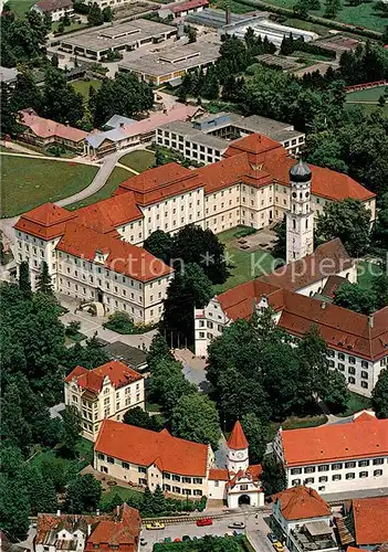 AK / Ansichtskarte Bad_Schussenried Ehem Praemonstratenserstift Fliegeraufnahme Bad_Schussenried