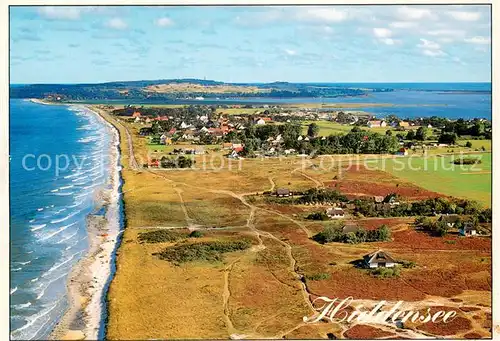 AK / Ansichtskarte Insel_Hiddensee Fliegeraufnahme Insel Hiddensee