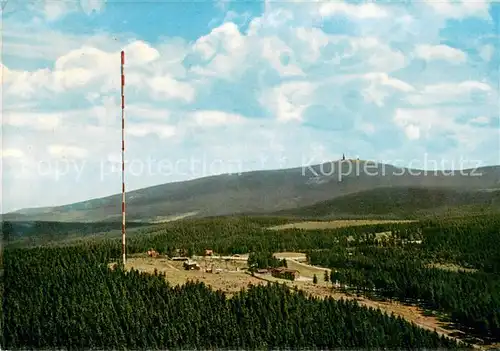 AK / Ansichtskarte Torfhaus_Harz Sporthotel Brockenblick Fliegeraufnahme Torfhaus Harz