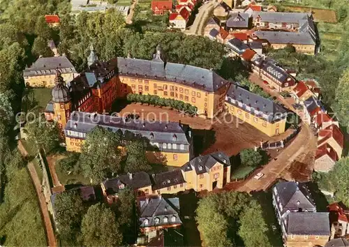 AK / Ansichtskarte Bad_Berleburg Fuerstliches Schloss Fliegeraufnahme Bad_Berleburg