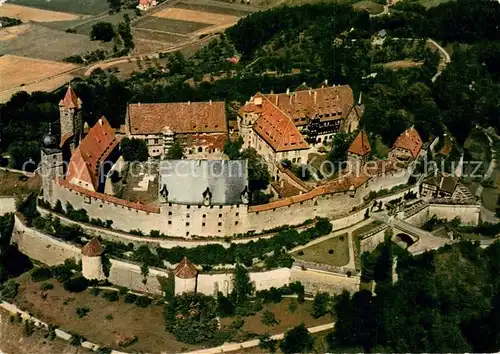 AK / Ansichtskarte Coburg Veste Coburg Fliegeraufnahme Coburg
