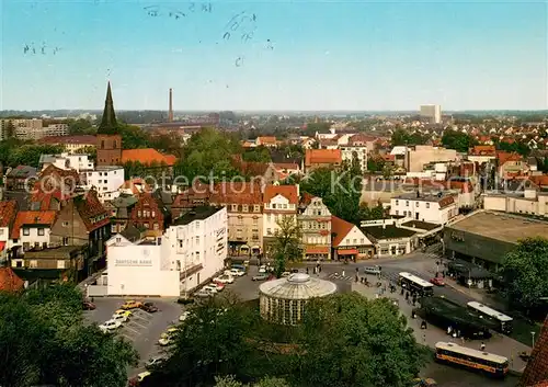 AK / Ansichtskarte Delmenhorst Blick auf Marienkirche und Stadt Delmenhorst