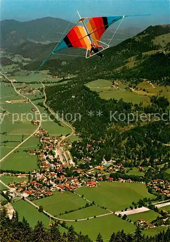 AK / Ansichtskarte Bayrischzell mit Leitzachtal Fliegeraufnahme Bayrischzell