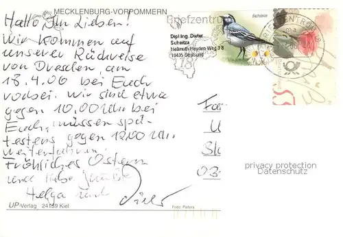 AK / Ansichtskarte Stralsund Fliegeraufnahme 