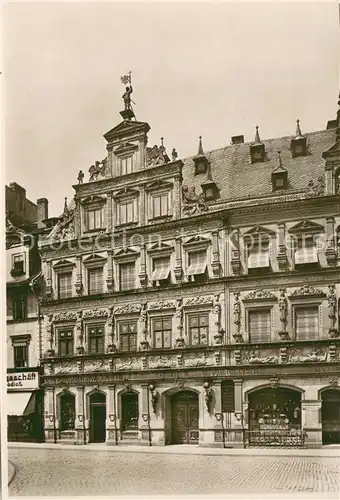 AK / Ansichtskarte Erfurt Fischmarkt Haus zum breiten Heerd Erfurt