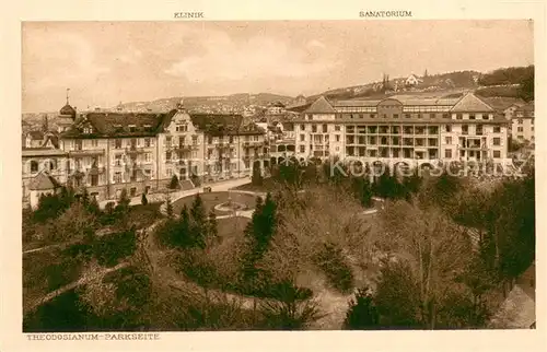 AK / Ansichtskarte Zuerich_ZH Theodosianum Privatspital Klinik Sanatorium Zuerich_ZH