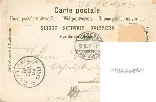 AK / Ansichtskarte Zuerich_ZH Limmatpartie Zuerich_ZH