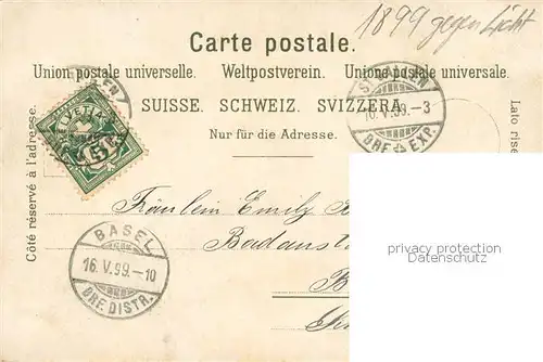 AK / Ansichtskarte Basel_BS Panorama Basel_BS