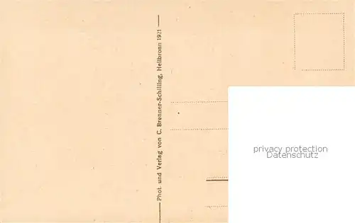 AK / Ansichtskarte Heilbronn_Neckar Die beruehmte Uhr auf dem Rathaus zu Heilbronn Heilbronn Neckar