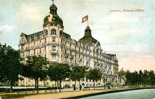AK / Ansichtskarte Luzern__LU Palace Hotel 