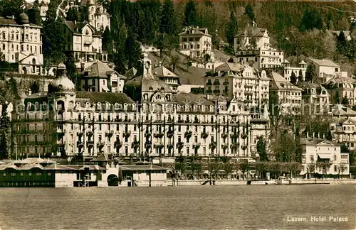 AK / Ansichtskarte Luzern__LU Hotel Palace 