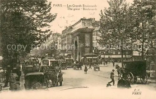 AK / Ansichtskarte Paris_75 Les Grands Boulevards 