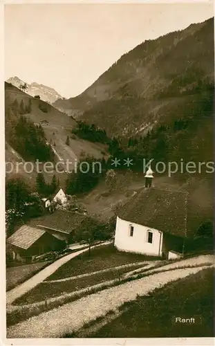 AK / Ansichtskarte Ranft_Flueeli_OW Kapelle 