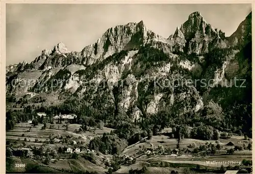 AK / Ansichtskarte Wallenstadtberg_SG Panorama 